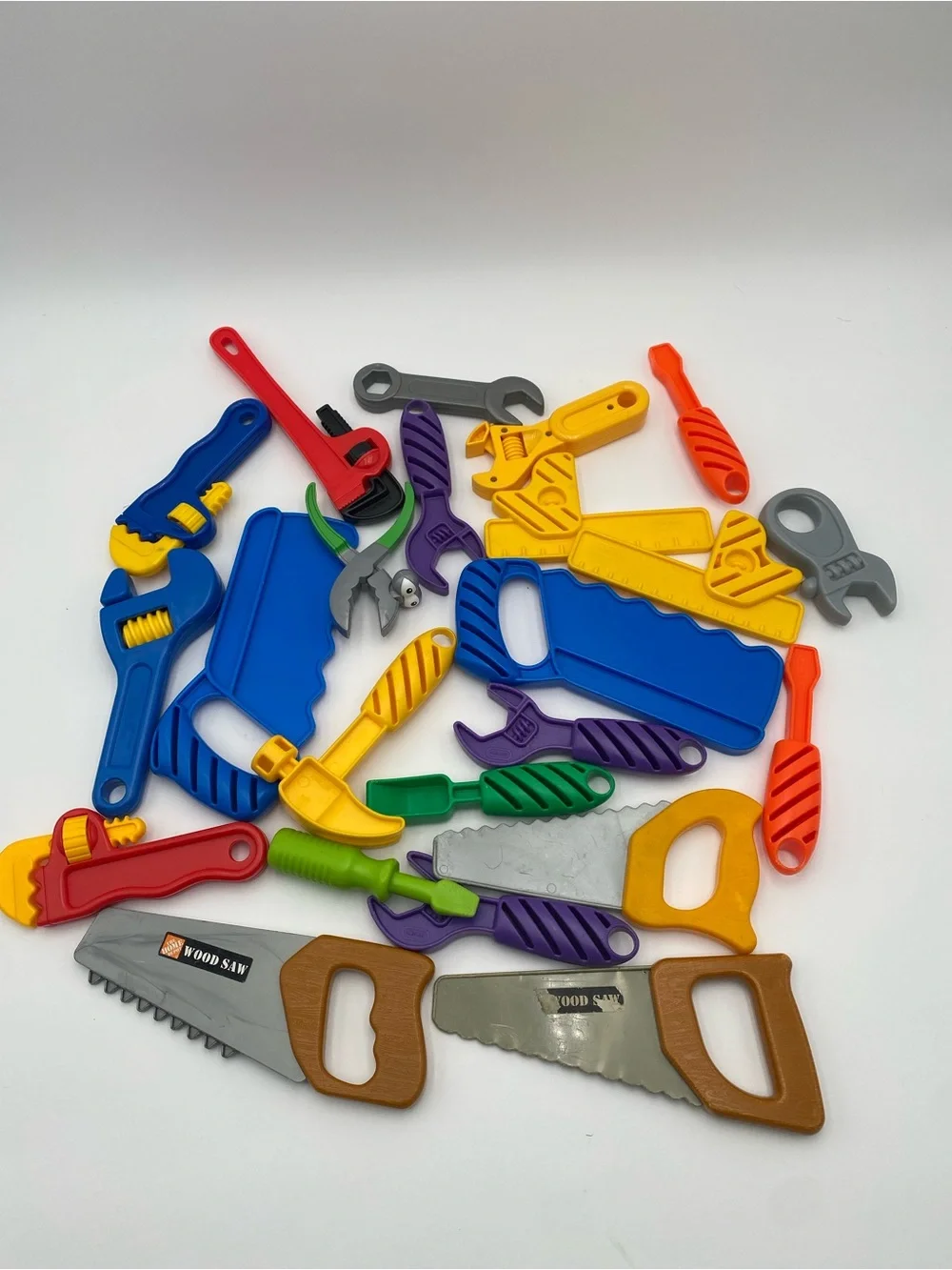Colorful Kids Toy Tool Set - Multicolor Play Tools